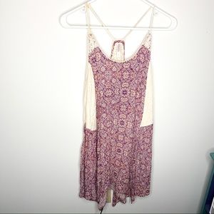 Xhilaration Purple Lace Dress